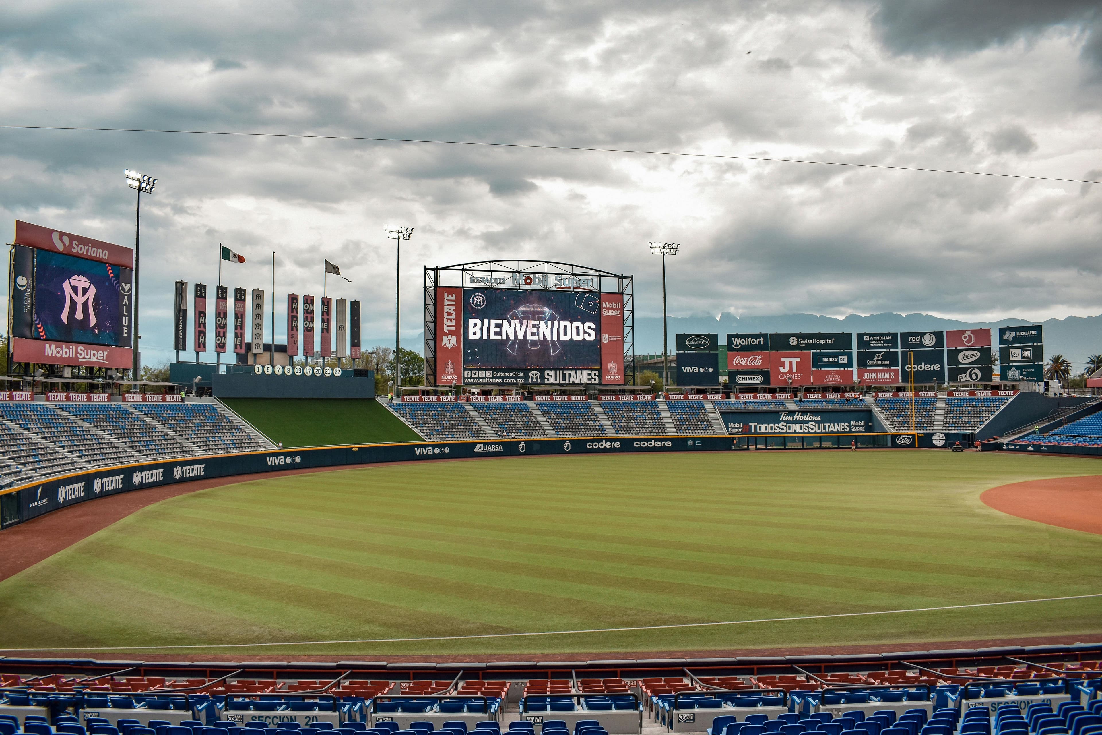 Stadium filled with cheering fans during championship game